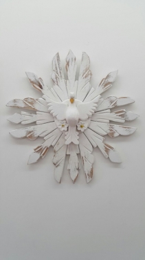 Enfeite Divino Espirito Santo MDF 40cm Locação SP