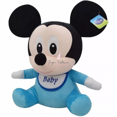 Pelúcia Mickey Baby 20cm Locação SP