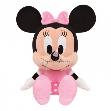 Pelúcia Minnie Rosa Disney 20cm Locação SP, Imagem 1