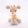 Girafa Crochê Amarelo Bebê 22cm Locação SP, Imagem Thumbnail 1