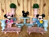 Kit Festa Chá Revelação Mickey e Minnie Baby Locação SP, Imagem Thumbnail 1