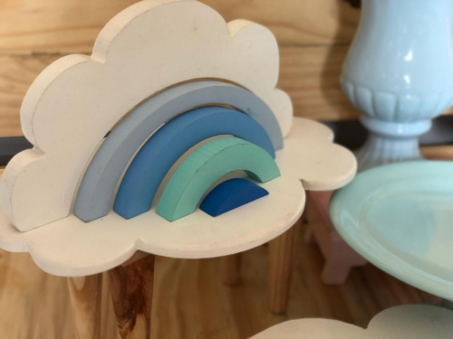 Kit Festa Chá Revelação Nuvem Locação SP, Imagem 4