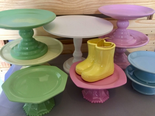 Kit Festa Louças Jardim Bosque Menina Locação SP