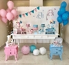 Kit Decoração Chá Revelação Ursinhos Rosa e Azul Locação SP, Imagem Thumbnail 1