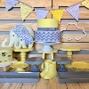 Kit Festa Elefante Chevron Amarelo Locação SP, Imagem Thumbnail 2