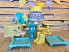 Kit Festa Elefante Chevron Turquesa Locação SP, Imagem Thumbnail 1