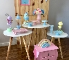 Kit Festa Mini Table Galinha Pintadinha Candy Color Biscuit Locação SP, Imagem Thumbnail 3