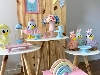 Kit Festa Mini Table Galinha Pintadinha Candy Color Feltro Locação SP, Imagem Thumbnail 2