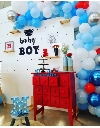 Kit Mesas Painel Criativo e Cômoda Vermelha Festa Locação SP, Imagem Thumbnail 3
