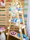 Kit Painel Pallet e Estante Decorativa Locação SP, Imagem Thumbnail 2